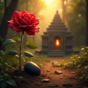 A moral story of a proud rose